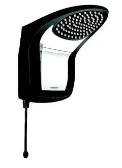 CHUVEIRO ELETRÔNICO 6800W 220V ACQUA JET ULTRA PRETO CROMADO LORENZETTI / REF. 7540576