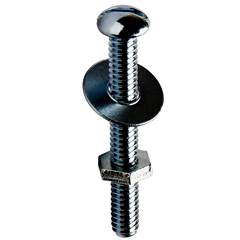 PARAFUSO MAQUINA COM PORCA E ARRUELA 5/32X 5/8 COM 06 PEÇAS AM 1.3 FIXO