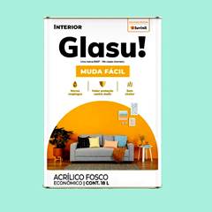 TINTA ACRILICA FOSCO MUDA FACIL 18L VDE PISCINA LATA - GLASU