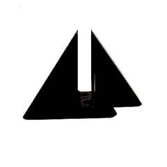 SUPORTE PARA PRATELEIRA VIP EM PVC COM 2 PEÇAS TABACO PRATEFIX / REF.5005