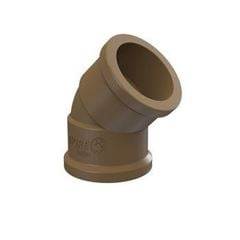 JOELHO SOLDÁVEL PVC 110MM 45 GRAUS - REF. 22141031 - TIGRE