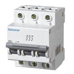 DISJUNTOR DIN CURVA C TRIF 16A JW316E ELETROMAR