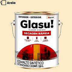 ESMALTE SINTÛ¿TICO BRILHANTE GLASU GALÃO 3,6L AREIA