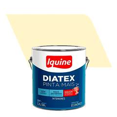 TINTA ACRÍLICA DIATEX PINTA MAIS 3,6 LITROS PÉROLA IQUINE / REF.50301901