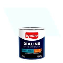 TINTA ESMALTE BRILHANTE 0,9L DIALINE ANTIFERRUGEM BRANCO NEVE - REF.348200204 - IQUINE