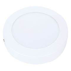 PAINEL LED EM ALUMÍNIO REDONDO 18W DE SOBREPOR BIVOLT 3000K BRANCO AVANT / REF. 767100572