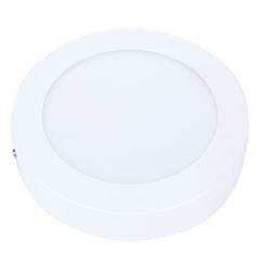 PAINEL LED EM ALUMÍNIO REDONDO 12W DE SOBREPOR BIVOLT 3000K BRANCO AVANT / REF. 767450572