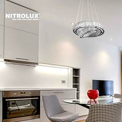 LUMINÁRIA LED PENDENTE LTP-002 45W 3 EM 1 3600LM PRATA 2328 NITROLUX
