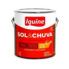 VERNIZ BRILHANTE 3,6L SOL E CHUVA MOGNO - REF. 66109101 - IQUINE