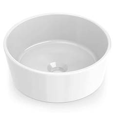 CUBA DE APOIO RENDONDA 35CM OPTICA CR35 BRANCO - ROCA