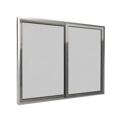 JANELA ALUMINIO 2 FOLHAS 1,0X0,80A LISO - QUALITY