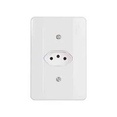 TOMADA 2P+T SIMPLES VERTICAL10A BRANCA 39780 MILLENIUN FACILIT MEC-TRONIC