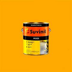 TINTA SUVINIL P/PISO 3,6L AMARELO DEMARCAÇÃO (GALÃO PLASTICO)