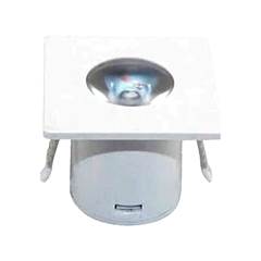 MINI SPOT LED 1,5W ELEGANCE QUADRADO BRANCO AM2700K