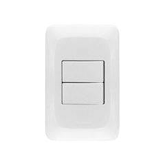 PIAL LINHA POP BR 1 INTERRUPTOR SIMPLES + 1 PARALELO