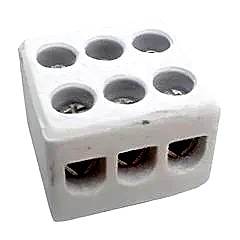 CONECTOR EM BARRA LATERAL CUBO 4MM 15A INTERNEED / REF. 002314