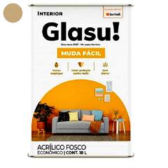 TINTA ACRILICA FOSCO MUDA FACIL 18L CAMURCA LATA - GLASU
