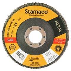 Disco Flap de Lixa G60 Metalalúrgica STAMACO