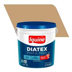 TINTA VINIL ACRÍLICA BALDE 15 LITROS DIATEX AREIA - REF. 50301526 - IQUINE