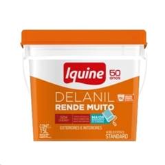 TINTA ACRÍLICA FOSCA DELANIL RENDE MUITO 15 LITROS CARANGUEJO IQUINE