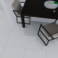 PISO CERAMICO BRILHANTE TIPO A 64X64 ITAUNAS CIMENTO ELIZABETH