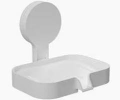 SABONETEIRA C/ ADESIVO BRANCO ASTRA AD/SAB*BR