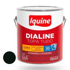 TINTA ESMALTE ALTO BRILHO 3,0L DIALINE BASE ÁGUA PRETO IQUINE / REF. 234205782