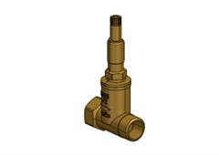 REGISTRO PRESSÃO BRONZE 1/2 BASE - CELITE