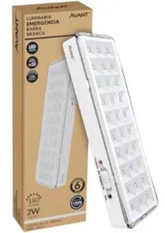 LUMIN EMERG 2W 6000K 60LEDS AVANT