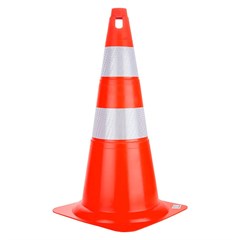 CONE PS 70CM LAR REFLETIVO
