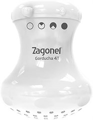 CHUVEIRO GORDUCHA 4 TEMPERATURA 5700W 22V BRANCO ZAGONEL