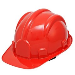 CAPACETE VERMELHO DELTA PLUS