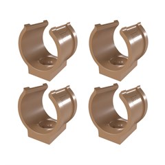 ABRACADEIRA IMPACTO 25MM 3/4 BRANCO ESTREL