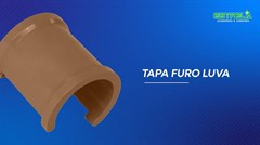 TAPA FURO LUVA SOLDAVEL 25MM ESTRELA