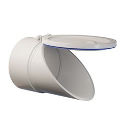 VALVULA RETENCAO ESGOTO 100/75MM BRANCO ESTRELA