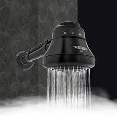 DUCHA FAMINHO 4T PRETO 6.800W 220V COM SUPER CANO