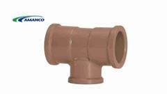 TÊ REDUÇÃO SOLDÁVEL AMANCO DN40X25