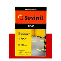 TINTA P/PISO VERMELHO 18L LATA - SUVINIL