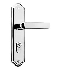 FECHADURA EXTERNA ALAVANCA ESPELHO ITALY CLASS 1101/12 SILVANA / REF. 95479