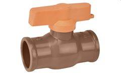 REGISTRO ESFERA MONOBLOCO SOLDAVEL 25MM AMANCO