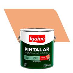 TINTA VINIL ACRÍLICA FOSCO AVELUDADO 3,6 LITROS PINTALAR PÊSSEGO IQUINE /REF.79304201