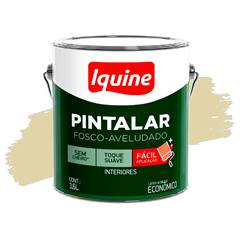 TINTA VINIL ACRÍLICA FOSCO AVELUDADO 3,6L PINTALAR AREIA IQUINE / REF.79301501