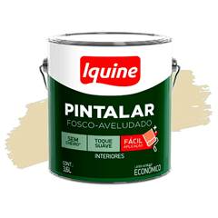 TINTA VINIL ACRÍLICA FOSCO AVELUDADO 3,6 LITROS PINTALAR PALHA IQUINE / REF.79301401