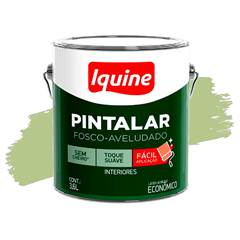 TINTA VINIL ACRÍLICA FOSCO AVELUDADO 3,6 LITROS PINTALAR VERDE PRIMAVERA IQUINE / REF.79303901