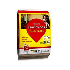 Rejunte Flexível Weber Caramelo Saco/1kg - Quartzolit