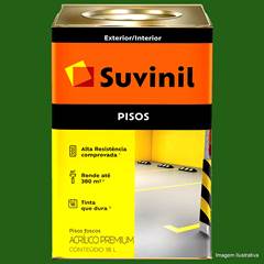 TINTA PARA PISO FOSCO SUVINIL LATA COM 18L VERDE