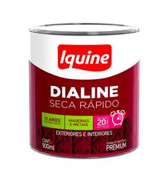 TINTA ESMALTE ALTO BRILHO 750ML DIALINE SECA RÁPIDO VERMELHO VINHO IQUINE / REF. 62204683