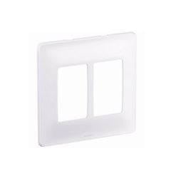 PLACA ZEFFIA 4X4 S 3+3 POSTO HORIZONTAL BRANCO - REF. 680176 - PIAL