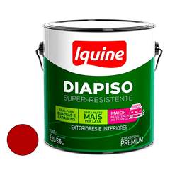 TINTA ACRÍLICA FOSCO DIAPISO VERMELHO IQUINE /REF. 88304501