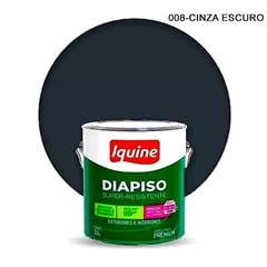 TINTA ACRÍLICA FOSCO DIAPISO CINZA ESCURO IQUINE /REF. 88300801
